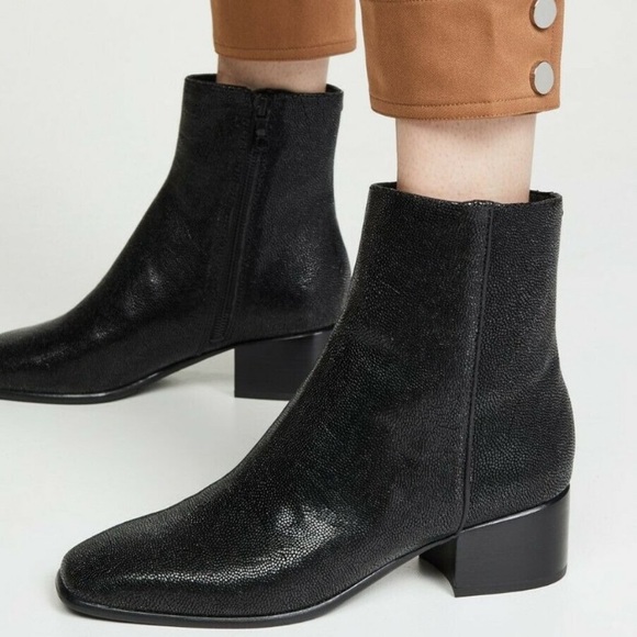 rag & bone Shoes - rag & bone Aslen Mid Heel Leather Chelsea Ankle Boot